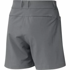 ADIDAS Women's Solid Shorts - 5 Inch -Golf Clubs Shop adidas womens solid short 5 inch grey three 02 33735.1662670248