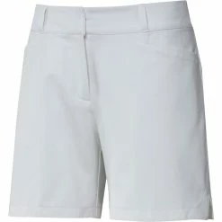 ADIDAS Women's Solid Shorts - 5 Inch -Golf Clubs Shop adidas womens solid short 5 inch white 01 00880.1662670248