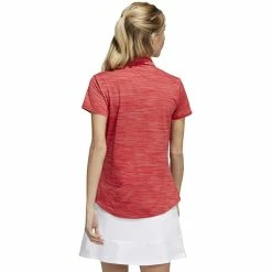 ADIDAS Women's Space-Dyed Polo 26 ADIDAS Women's Space-Dyed Polo -Golf Clubs Shop adidas womens space dyed polo collegiate red white 02 40051.1647973321