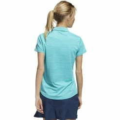 ADIDAS Women's Space-Dyed Polo 24 ADIDAS Women's Space-Dyed Polo -Golf Clubs Shop adidas womens space dyed polo semi mint rush blue rush 02 62784.1647973321