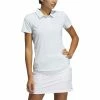 ADIDAS Women's Spacedye Polo 4 ADIDAS Women's Spacedye Polo -Golf Clubs Shop adidas womens spacedye polo white acid mint 01 61098.1631905137