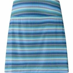 ADIDAS Women's Ultimate 365 Printed Skort - 16 Inch -Golf Clubs Shop adidas womens ultimate 365 printed skort 16 inch crew navy white 01 47711.1647974768
