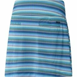 ADIDAS Women's Ultimate 365 Printed Skort - 16 Inch -Golf Clubs Shop adidas womens ultimate 365 printed skort 16 inch crew navy white 02 86247.1647974768