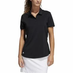 ADIDAS Women's Ultimate 365 Solid Polo 19 ADIDAS Women's Ultimate 365 Solid Polo -Golf Clubs Shop adidas womens ultimate 365 solid polo black 01 83872.1678999876