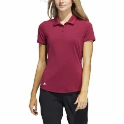 ADIDAS Women's Ultimate 365 Solid Polo 21 ADIDAS Women's Ultimate 365 Solid Polo -Golf Clubs Shop adidas womens ultimate 365 solid polo legacy burgundy 01 01225.1678999876