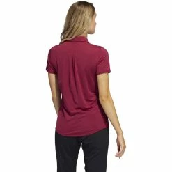 ADIDAS Women's Ultimate 365 Solid Polo 22 ADIDAS Women's Ultimate 365 Solid Polo -Golf Clubs Shop adidas womens ultimate 365 solid polo legacy burgundy 02 77391.1678999876