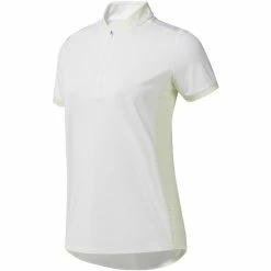 ADIDAS Women's Ultimate365 Printed Polo -Golf Clubs Shop adidas womens ultimate365 printed polo white 01 50303.1676597490