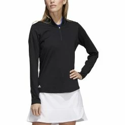 ADIDAS Women's Ultimate365 Sun Protection Shirt -Golf Clubs Shop adidas womens ultimate365 sun protection shirt black 01 63943.1676582887
