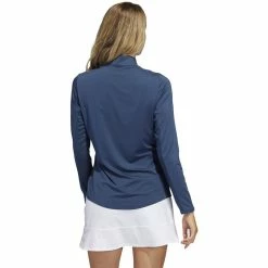 ADIDAS Women's Ultimate365 Sun Protection Shirt -Golf Clubs Shop adidas womens ultimate365 sun protection shirt crew navy 02 20683.1676584009