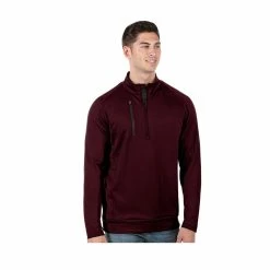 Antigua Generation Pullover 17 Antigua Generation Pullover -Golf Clubs Shop antigua generation pullover maroon carbon 01 69320.1645209308