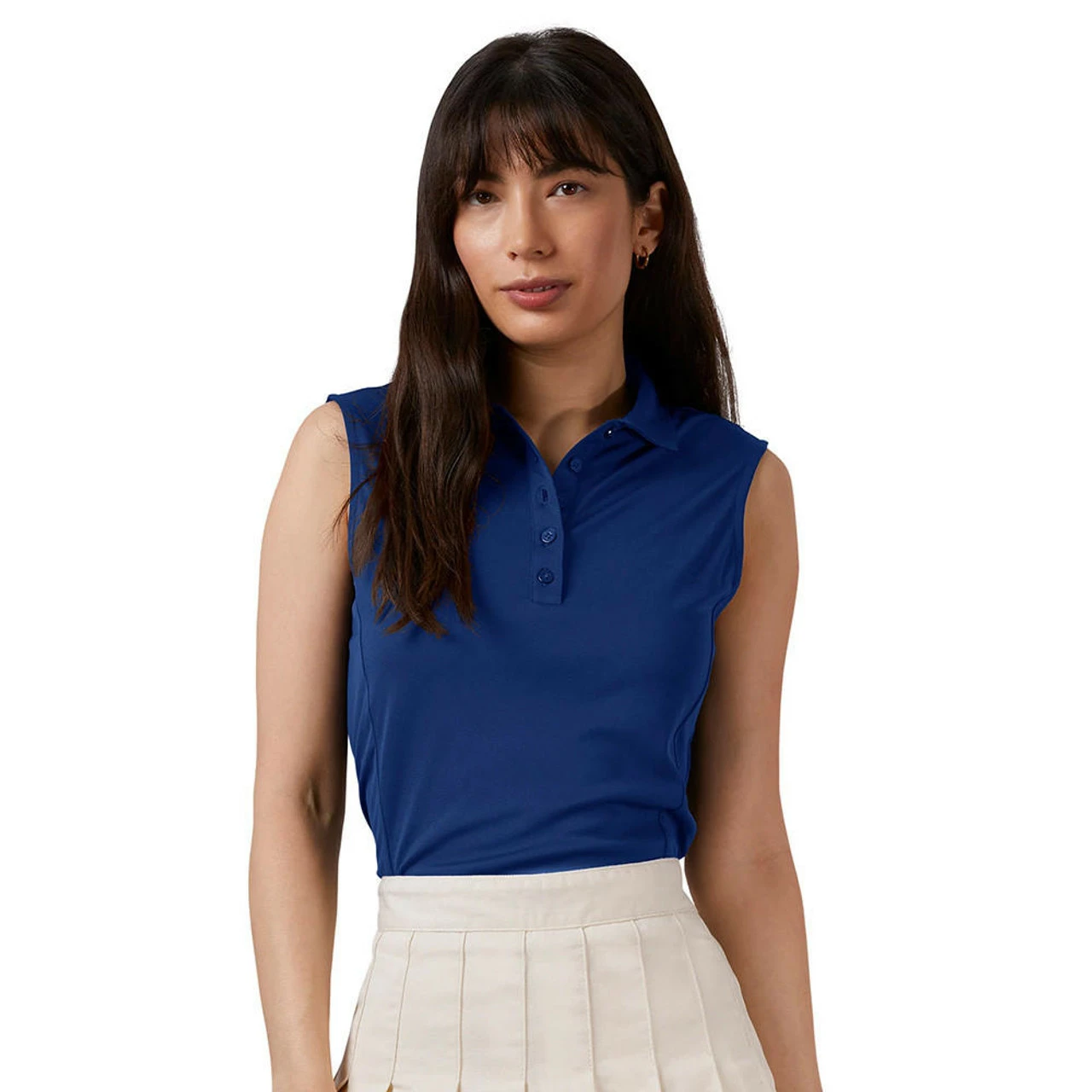 Antigua Women's Tribute Sleeveless Polo 3 Antigua Women's Tribute Sleeveless Polo - Image 3