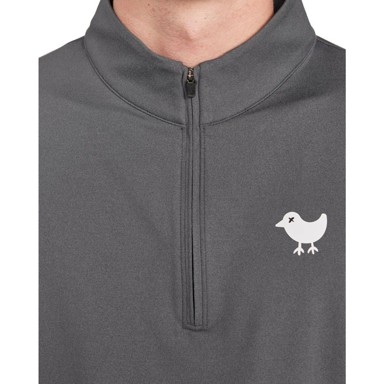 Bad Birdie Charcoal Quarterzip 4 Bad Birdie Charcoal Quarterzip - Image 4