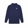 Bad Birdie Navy Quarterzip -Golf Clubs Shop bad birdie navy quarterzip navy 01 39686.1678297078