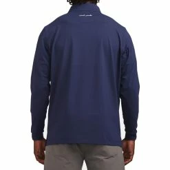 Bad Birdie Navy Quarterzip -Golf Clubs Shop bad birdie navy quarterzip navy 03 74777.1678297079