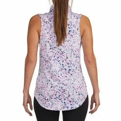 Bad Birdie Women's Paint Splatter 3 Polo -Golf Clubs Shop bad birdie womens paint splatter 3 polo paint splatter 3 03 99868.1678300382