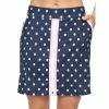 BELYN KEY Women's Zip Front Skort -Golf Clubs Shop belyn key womens zip front skort golf ball print 01 89132.1659042453