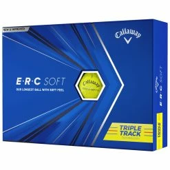 Callaway ERC Soft 2021 Triple Track Yellow Golf Balls