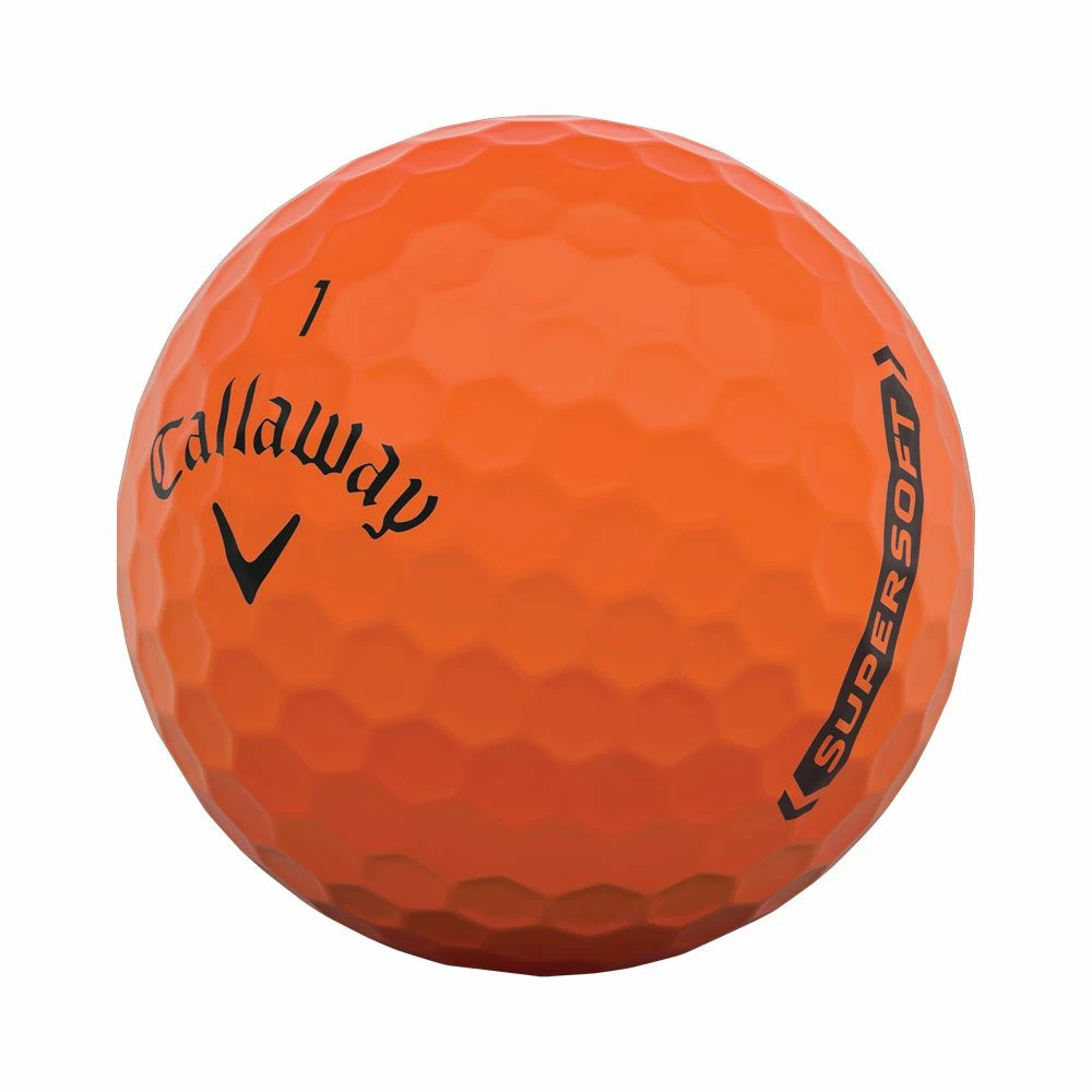 Callaway Supersoft Matte Orange Golf Balls 3 Callaway Supersoft Matte Orange Golf Balls - Image 3
