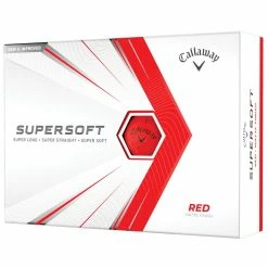 Callaway Supersoft Matte Red Golf Balls