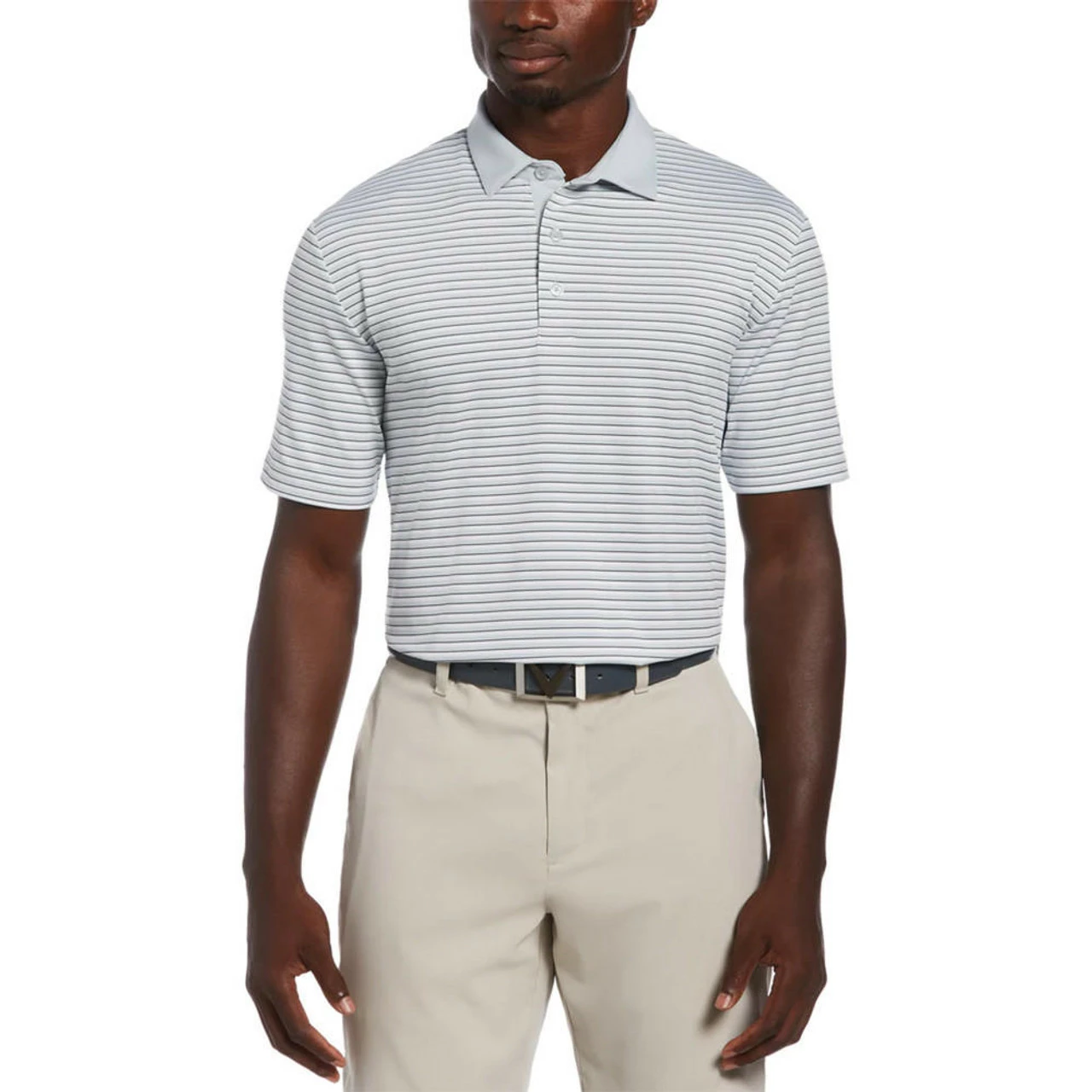 Callaway 3-Color Stripe Polo 1 Callaway 3-Color Stripe Polo