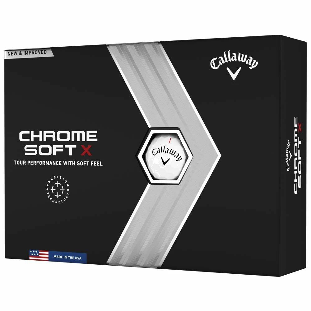 Callaway Chrome Soft X 2022 Golf Balls 1 Callaway Chrome Soft X 2022 Golf Balls