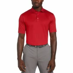 Callaway Cooling Micro Hex Polo -Golf Clubs Shop callaway cooling micro hex polo tango red 01 87174.1654718881