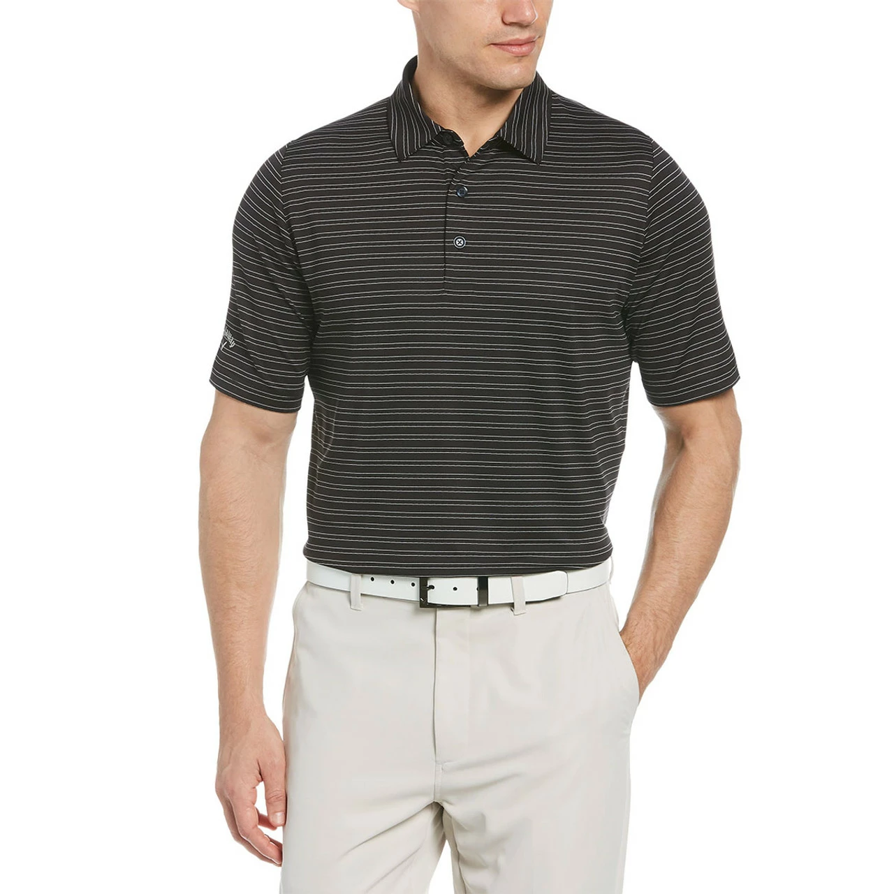 Callaway Fine Line Ventilated Stripe Polo 9 Callaway Fine Line Ventilated Stripe Polo - Image 9