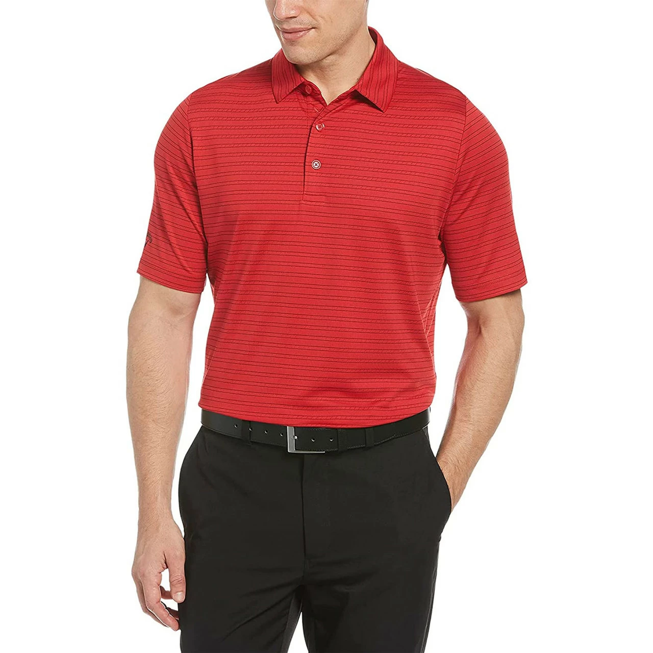 Callaway Fine Line Ventilated Stripe Polo 11 Callaway Fine Line Ventilated Stripe Polo - Image 11