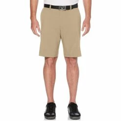 Callaway Stretch Solid Shorts With Active Waistband -Golf Clubs Shop callaway stretch solid short with active waistband chinchilla 01 07384.1667574553
