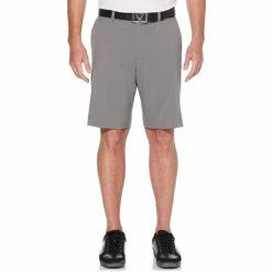 Callaway Stretch Solid Shorts With Active Waistband -Golf Clubs Shop callaway stretch solid short with active waistband quiet shade 01 00655.1667574553