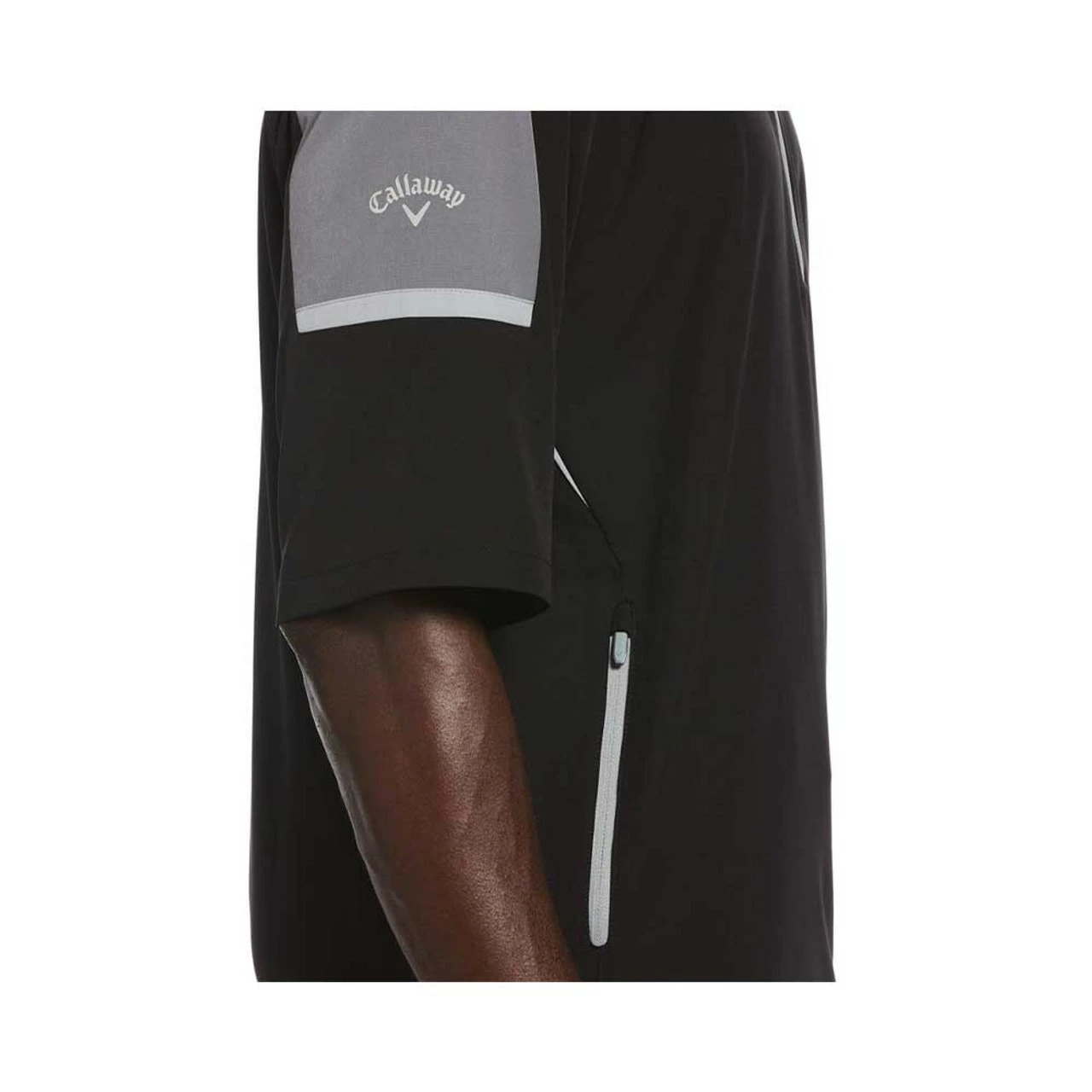 Callaway Swing Tech Blocked 1/4 Zip Windbreaker 3 Callaway Swing Tech Blocked 1/4 Zip Windbreaker - Image 3