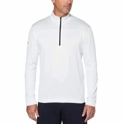 Callaway Swing Tech Waffle 1/4 Zip -Golf Clubs Shop callaway swing tech waffle 1 4 zip bright white 01 76486.1659043163