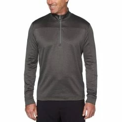 Callaway Swing Tech Waffle 1/4 Zip -Golf Clubs Shop callaway swing tech waffle 1 4 zip castlerock heather 01 02895.1659043163