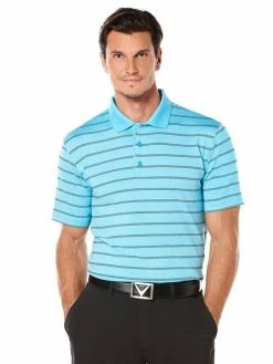 Callaway Ventilated Stripe Polo - Previous Season Style