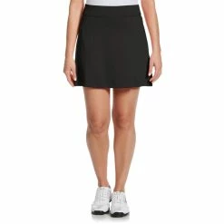 Callaway Women's Solid TrueSculpt Skort - 17 Inch -Golf Clubs Shop callaway womens solid truesculpt skort 17 inch caviar 01 14949.1654791779
