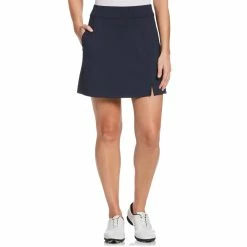 Callaway Women's Solid TrueSculpt Skort - 17 Inch -Golf Clubs Shop callaway womens solid truesculpt skort 17 inch peacoat 01 99976.1654791779