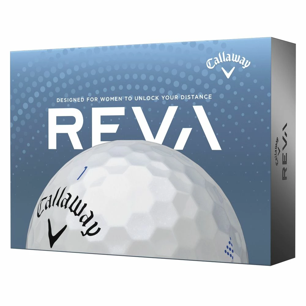 Callaway REVA 2023 Ladies Golf Balls 1 Callaway REVA 2023 Ladies Golf Balls