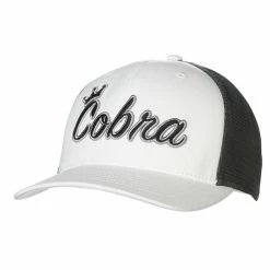 COBRA Crown C Trucker Snapback Hat 7 COBRA Crown C Trucker Snapback Hat -Golf Clubs Shop cobra crown c trucker snapback hat white 01 42092.1648568868