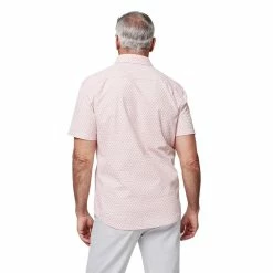 Faherty Stretch Playa Shirt -Golf Clubs Shop faherty stretch playa shirt rose fishscale 02 30648.1676585708