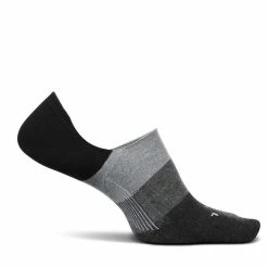 Feetures Everyday No Show Hidden Stripe Sock -Golf Clubs Shop feetures everyday no show hidden stripe sock black 01 63564.1633023442