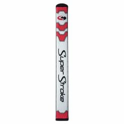 SuperStroke Flatso CounterCore 1.0 Golf Putter Grip 9 SuperStroke Flatso CounterCore 1.0 Golf Putter Grip -Golf Clubs Shop flatso 1 white red