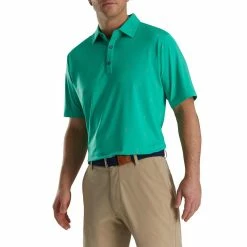 FootJoy 18 Holes Print Lisle Self Collar Polo 20 FootJoy 18 Holes Print Lisle Self Collar Polo -Golf Clubs Shop footjoy 18 holes print lisle self collar polo sea green 01 41807.1673904717