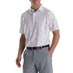 FootJoy Cactus Print Lisle Self Collar Polo 16 FootJoy Cactus Print Lisle Self Collar Polo -Golf Clubs Shop footjoy cactus print lisle self collar polo white 01 39837.1673902336