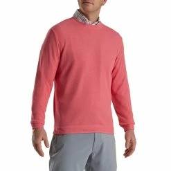 FootJoy Crewneck Pullover 12 FootJoy Crewneck Pullover -Golf Clubs Shop footjoy crewneck pullover watermelon 01 53541.1673901171