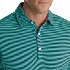 FootJoy Feeder Stripe Mix Stretch Pique Self Collar Polo 14 FootJoy Feeder Stripe Mix Stretch Pique Self Collar Polo -Golf Clubs Shop footjoy feeder stripe mix stretch pique self collar polo navy sea green 03 88271.1673902056