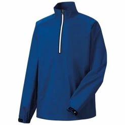FootJoy FJ HydroKnit Rain Pullover -Golf Clubs Shop footjoy fj hydroknit rain pullover royal 01 93601.1659043372