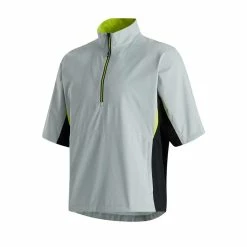 FootJoy FJ Hydrolite Short Sleeve Rain Shirt 41 FootJoy FJ Hydrolite Short Sleeve Rain Shirt -Golf Clubs Shop footjoy fj hydrolite short sleeve rain shirt black silver lime 01 88599.1676494361