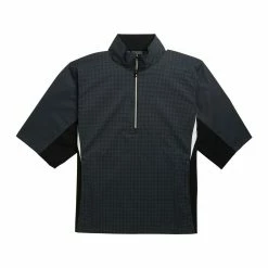 FootJoy FJ Hydrolite Short Sleeve Rain Shirt 52 FootJoy FJ Hydrolite Short Sleeve Rain Shirt -Golf Clubs Shop footjoy fj hydrolite short sleeve rain shirt charcoal black houndstooth 01 59041.1676494364
