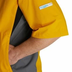 FootJoy FJ Hydrolite Short Sleeve Rain Shirt 34 FootJoy FJ Hydrolite Short Sleeve Rain Shirt -Golf Clubs Shop footjoy fj hydrolite short sleeve rain shirt mustard charcoal black 04 63478.1676494359