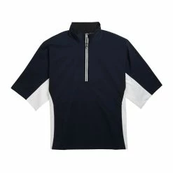 FootJoy FJ Hydrolite Short Sleeve Rain Shirt 48 FootJoy FJ Hydrolite Short Sleeve Rain Shirt -Golf Clubs Shop footjoy fj hydrolite short sleeve rain shirt navy white black 01 22823.1676494363